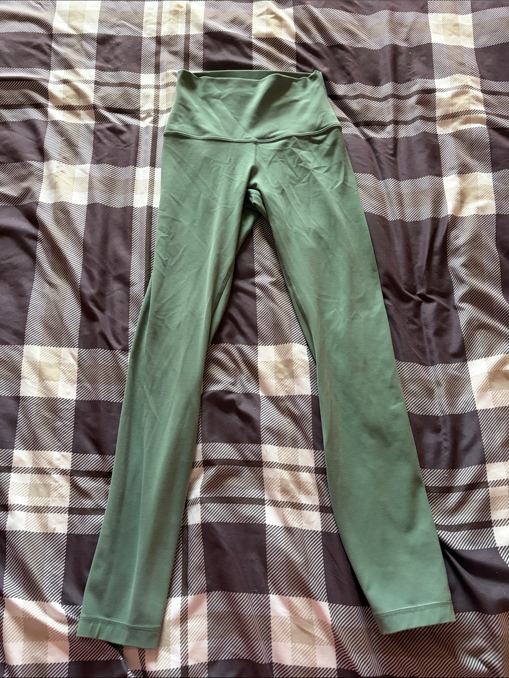 High-Waist Lululemon Align Green Leggings